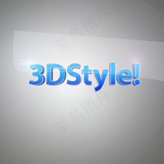 ps3D立体字效