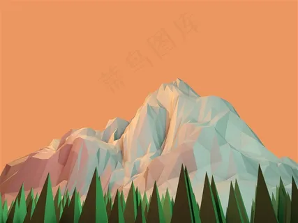 精美立体山峰制作图片 精美立体山峰制作图片