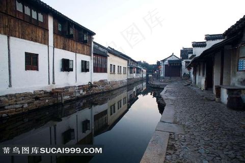 苏州昆山周庄古镇建筑