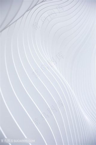 线条褶皱曲折白色背景
