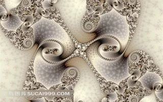 精美抽象花纹壁纸素材