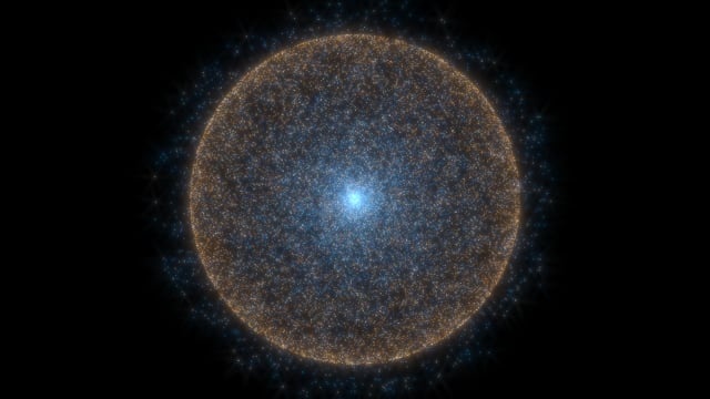 宇宙的, 粒子, 覆盖, 爆炸, 爆裂, 轨道