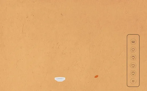 面食流程图 碗 牛皮纸 书纸 古纸