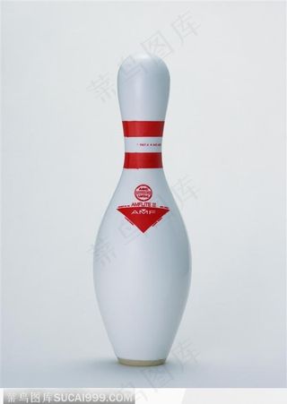 一个立着的瓶子