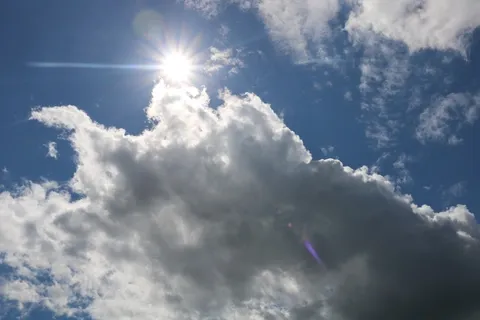 阳光白云图片 阳光白云图片