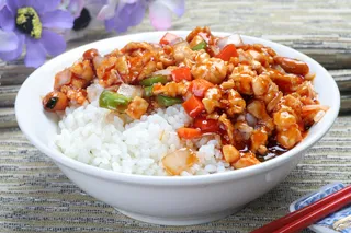 20  宫保盖饭-百味楼