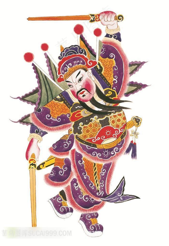 门神财神图片素材