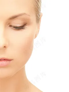 漏出半边脸的美女高清图片 漏出半边脸的美女高清图片