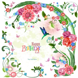 设计儿童生日背景