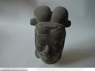 中华传统工艺-瓷质的人头