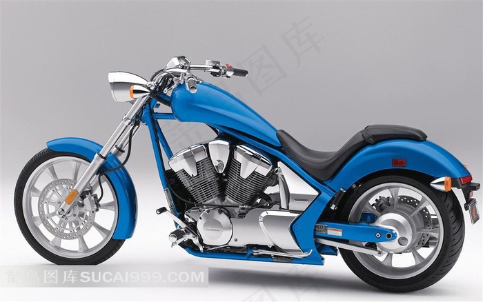 本田Fury时尚摩托车素材