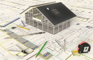 建筑模型与施工图纸高清图