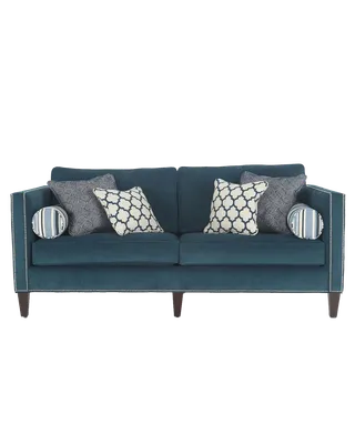 深蓝色沙发png免扣素材