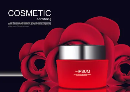 设计化妆品样品素材