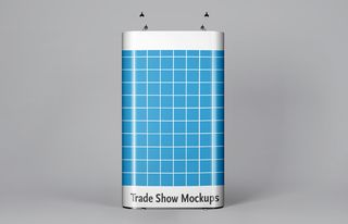 户外展示样机 广告样机 展示墙 (2)