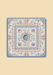 碎花底纹地毯民族风图案18