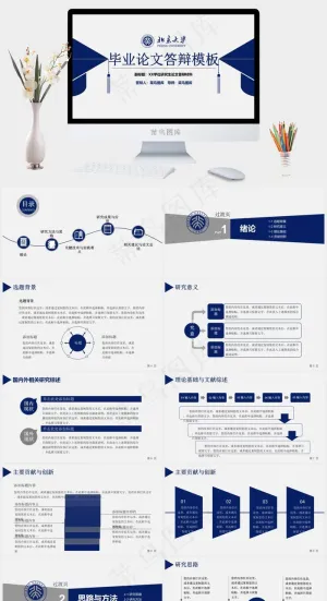 毕业论文答辩PPT模板预览图