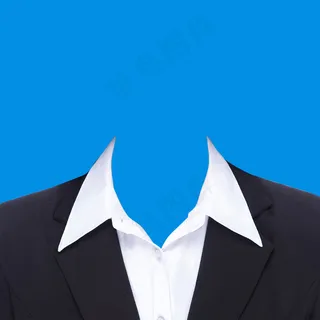 西装模板  女生西装 寸照模板 西装 证件照 西服 免抠 