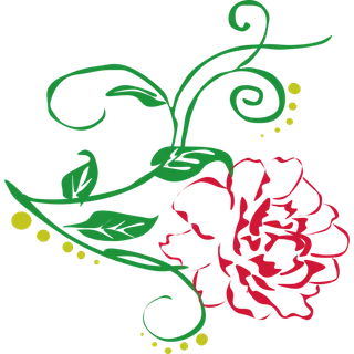 花朵白描免扣图