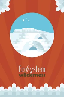 自然风景动物植物扁平矢量插画 自然风景动物植物扁平矢量插画