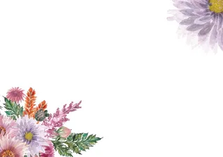 鲜花图框背景图片