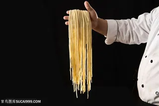 手制拉面细面条