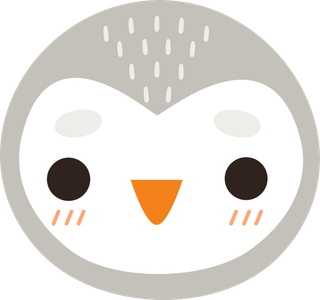 卡通动画动画小动物猫头鹰免扣PNG手绘插画图片素材 (11)