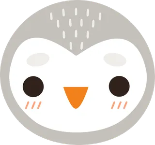 卡通动画动画小动物猫头鹰免扣PNG手绘插画图片素材 (11)