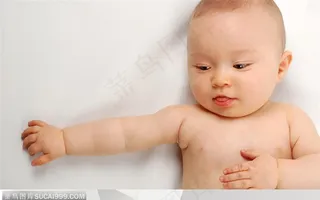 可爱儿童-躺着睡觉的宝宝