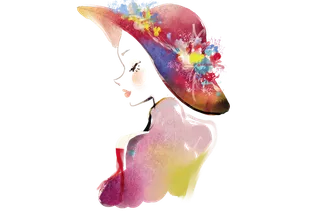 38妇女节三八女神女王粉色花朵玫瑰艺术字设计png免抠ps素材