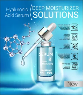 化妆品使用说明书彩妆科幻底图