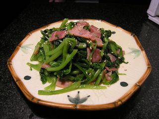 0891培根炒菠菜  元  