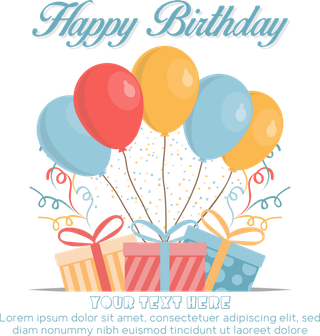 生日快乐|气球|礼物|装饰