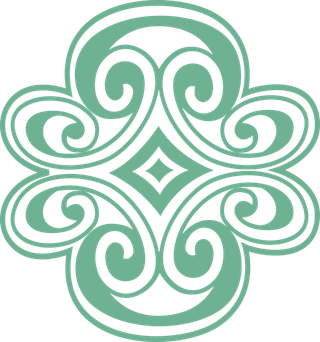 简约风中式传统图案窗花贴画镂空窗户瓷砖PNG免扣图片素材 (50)