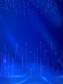 蓝色元宇宙科技星空背景