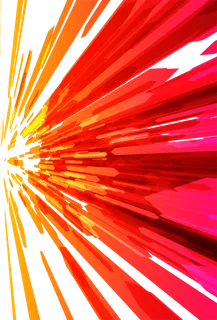 红色光芒散射科技kv主视觉