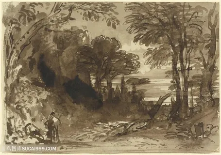 树林美景装饰画 树林美景装饰画