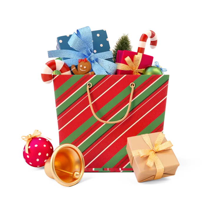 圣诞礼盒袋子