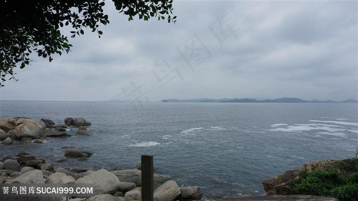 小梅沙大海边