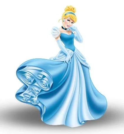 灰姑娘 PNG免抠(422x457)