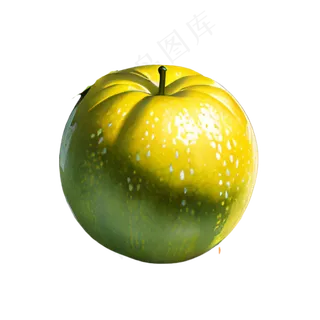 绿色分享高清手绘免抠素材图水果PNG17 金秋美食金秋美食
