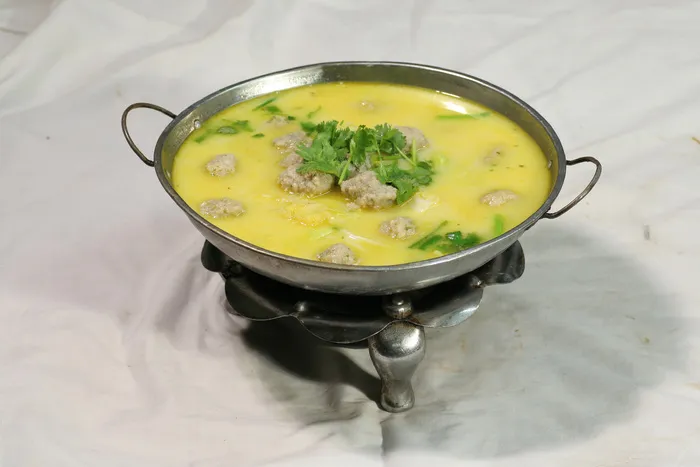 37香菜丸子 一篓油