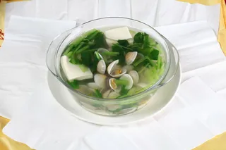 青蛤豆腐汤 (2)