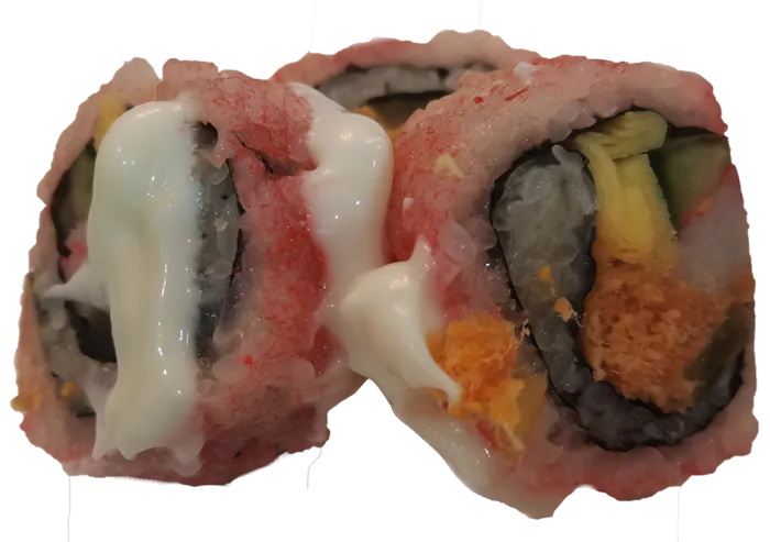 樱花寿司日本海苔米饭柚子醋沙拉蛋黄蟹柳酸黄瓜肉松火腿免抠摄影元素素材psd模版下载