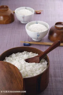 米饭素材照片