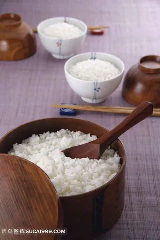 米饭素材照片