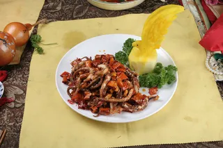 香辣鱿鱼头