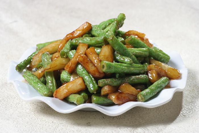 豆角闷茄子16