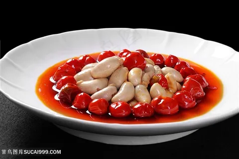泡椒鸡肾中华美食摄影图 泡椒鸡肾中华美食摄影图