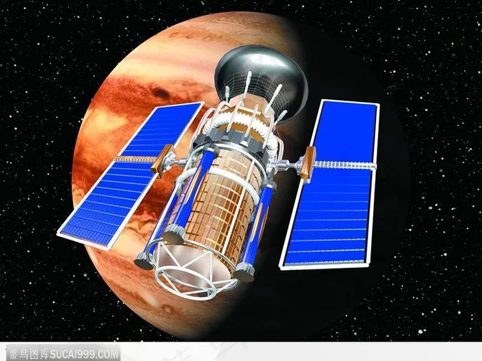 卫星插图 地球 星球 宇宙 太空 星际
